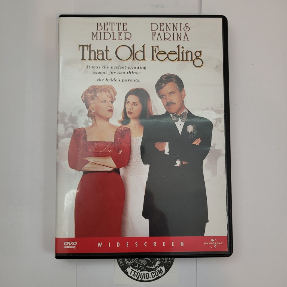 Universal DVD That Old Feeling Bette Midler Dennis Farina Widescreen Comedy